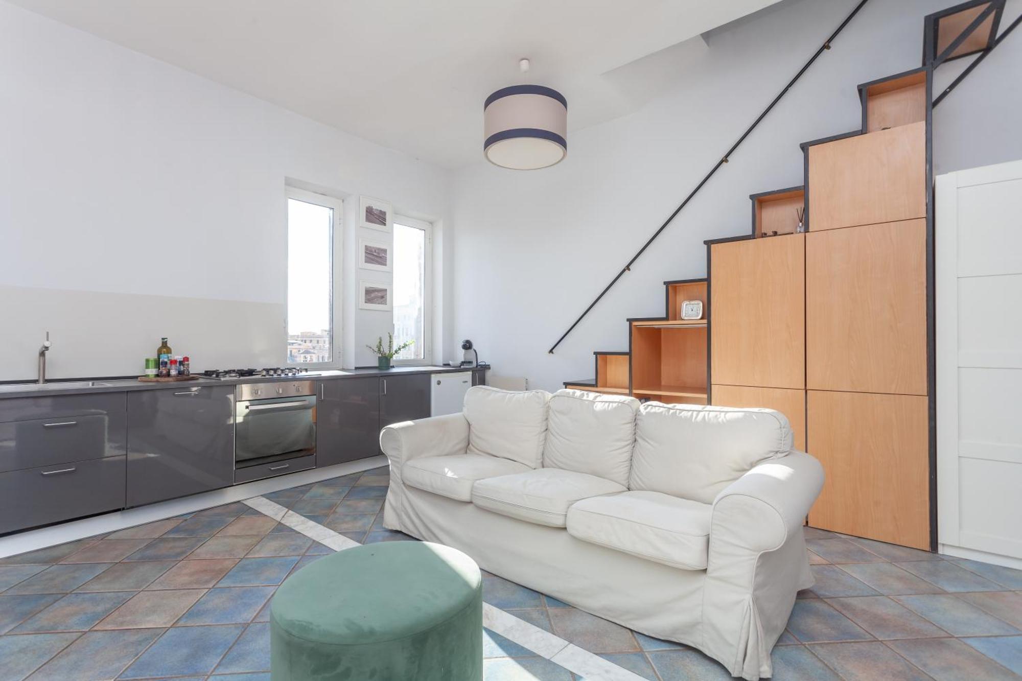 San Lorenzo Skyrail Loft - By Openroma Roma